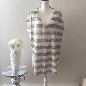 Zara Oversized sweater/sweater shirt dress